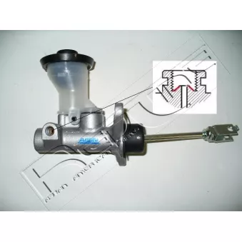 Cylindre émetteur, embrayage RED-LINE 07TO028