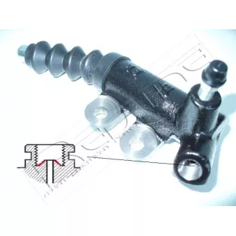 Cylindre récepteur, embrayage RED-LINE 08MZ004