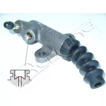 Cylindre récepteur, embrayage RED-LINE 08MZ008