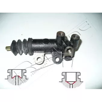 Cylindre récepteur, embrayage RED-LINE 08TO012