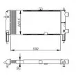 Radiateur, refroidissement du moteur NRF 58674 - Visuel 1