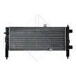 Radiateur, refroidissement du moteur NRF 58674 - Visuel 2