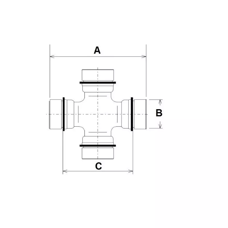 Joint, arbre longitudinal RED-LINE 11NI004