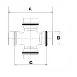 Joint, arbre longitudinal RED-LINE 11SZ001 - Visuel 1