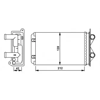 Système de chauffage NRF 58935