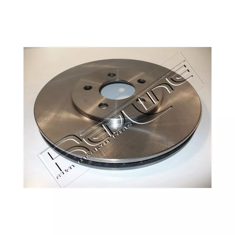 Jeu de 2 disques de frein avant RED-LINE 26CH004