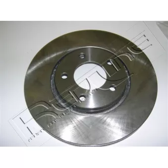Jeu de 2 disques de frein avant RED-LINE