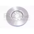 Jeu de 2 disques de frein arrière RED-LINE 26CH021 - Visuel 2