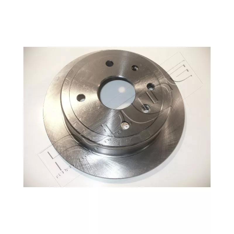 Jeu de 2 disques de frein arrière RED-LINE 26CV010