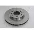 Jeu de 2 disques de frein avant RED-LINE 26CV014 - Visuel 1