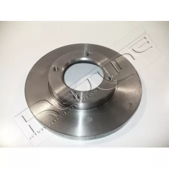 Jeu de 2 disques de frein avant RED-LINE 26DA000