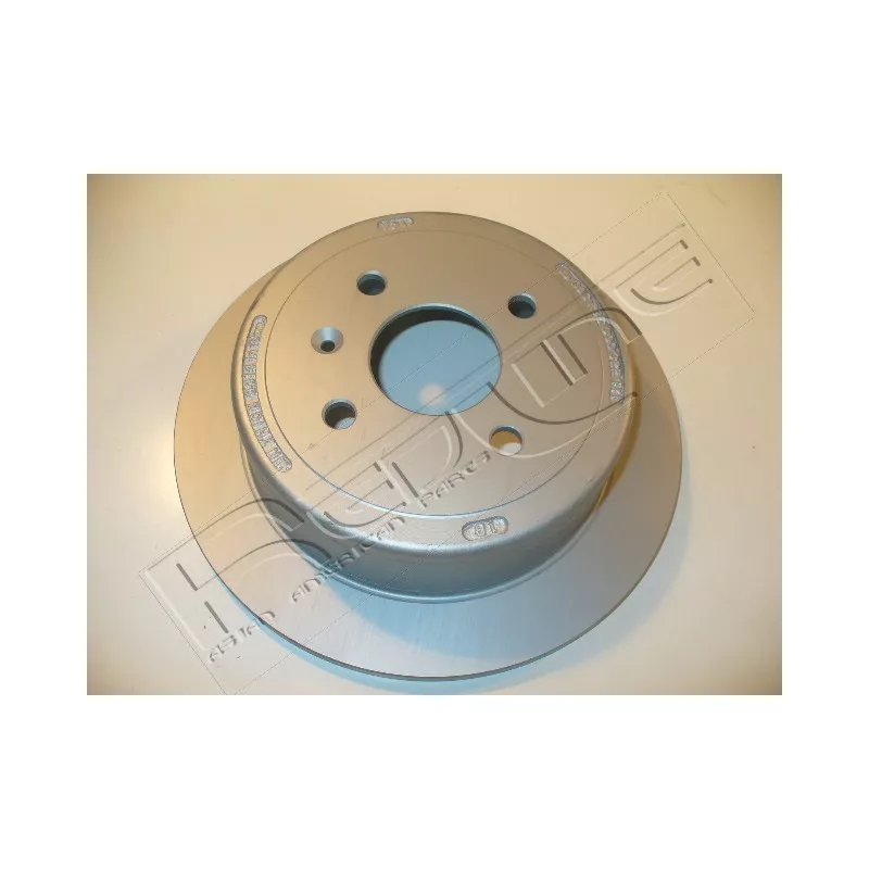 Jeu de 2 disques de frein arrière RED-LINE 26DW007