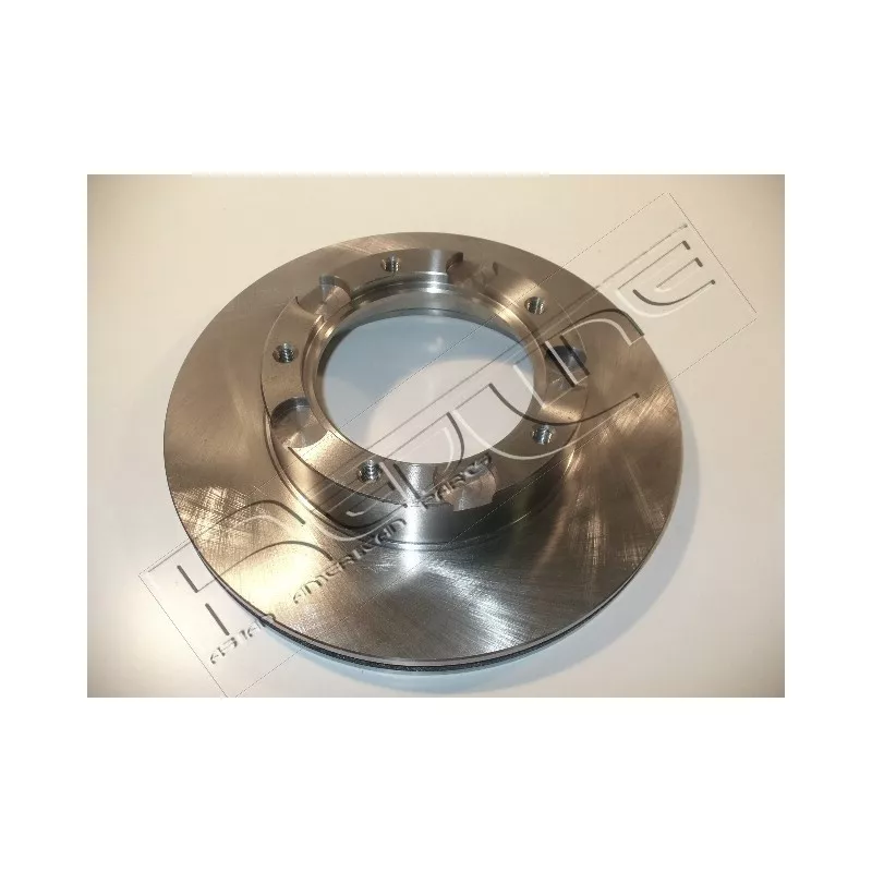 Jeu de 2 disques de frein avant RED-LINE 26DW010
