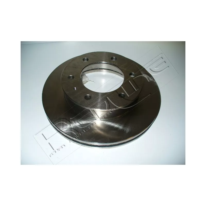 Jeu de 2 disques de frein avant RED-LINE 26MZ027