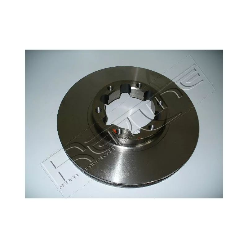 Jeu de 2 disques de frein avant RED-LINE 26NI010