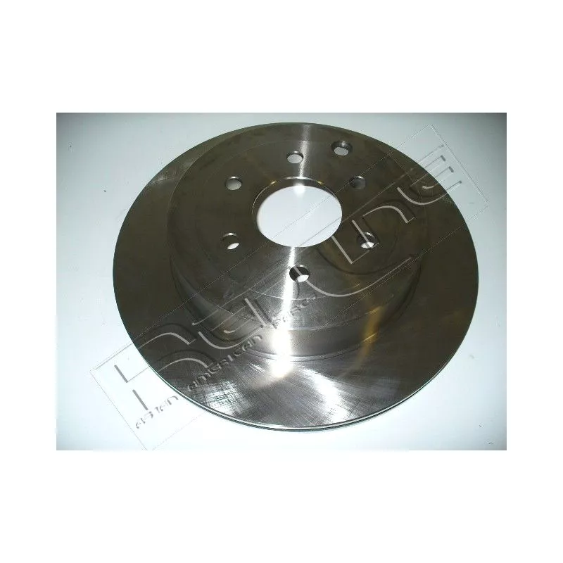 Jeu de 2 disques de frein arrière RED-LINE 26NI036