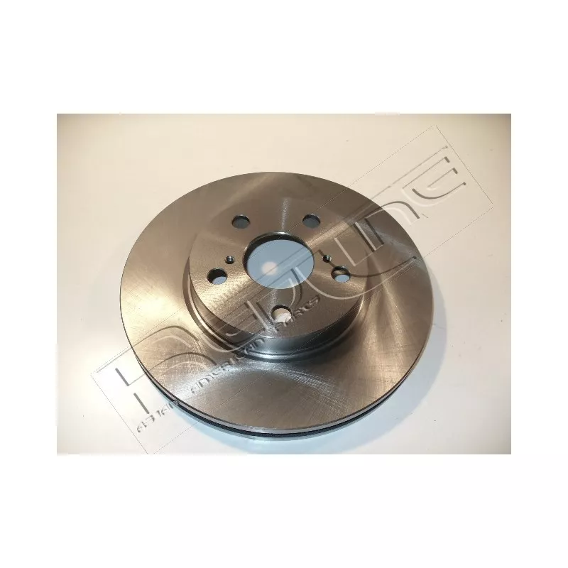 Jeu de 2 disques de frein avant RED-LINE 26TO017