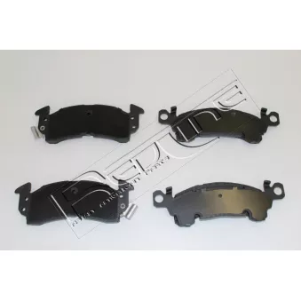 Jeu de 4 plaquettes de frein avant RED-LINE 27CV002