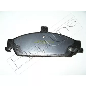 Jeu de 4 plaquettes de frein avant RED-LINE 27CV016