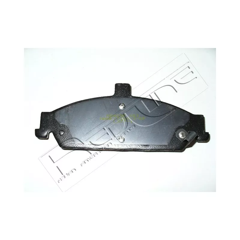 Jeu de 4 plaquettes de frein avant RED-LINE 27CV016
