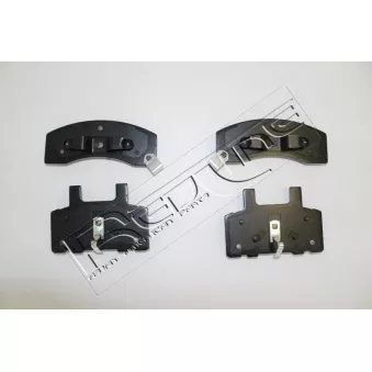 Jeu de 4 plaquettes de frein avant RED-LINE 27CV022