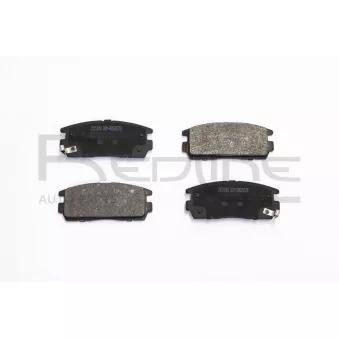 Jeu de 4 plaquettes de frein arrière RED-LINE 27CV040