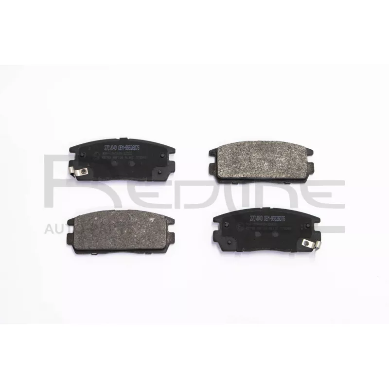 Jeu de 4 plaquettes de frein arrière RED-LINE 27CV040