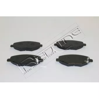 Jeu de 4 plaquettes de frein avant RED-LINE 27DR010