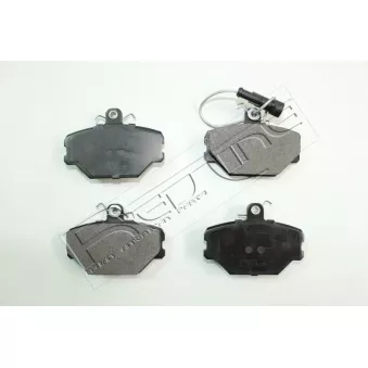Jeu de 4 plaquettes de frein avant RED-LINE 27DW010