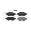 Jeu de 4 plaquettes de frein avant RED-LINE 27FT005 - Visuel 1