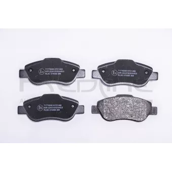 Jeu de 4 plaquettes de frein avant RED-LINE 27FT010