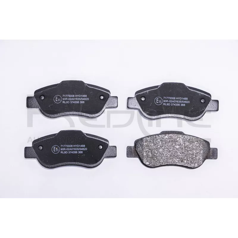 Jeu de 4 plaquettes de frein avant RED-LINE 27FT010