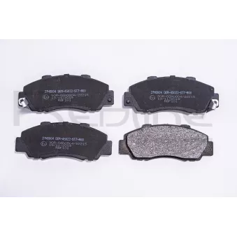 Jeu de 4 plaquettes de frein avant RED-LINE 27HO004