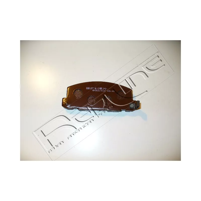 Jeu de 4 plaquettes de frein avant RED-LINE 27IZ006