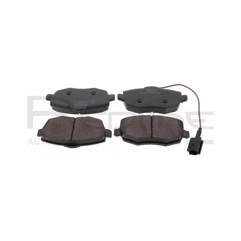 Jeu de 4 plaquettes de frein avant RED-LINE 27LC003