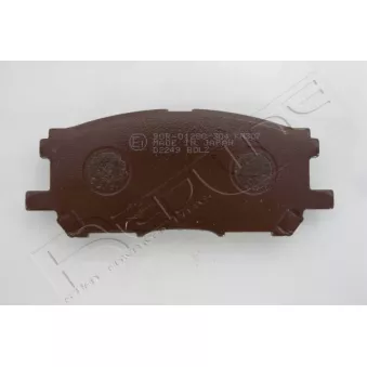 Jeu de 4 plaquettes de frein avant RED-LINE 27LX011