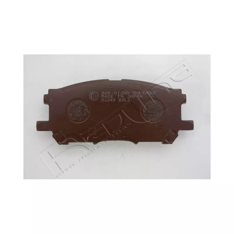 Jeu de 4 plaquettes de frein avant RED-LINE 27LX011