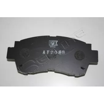 Jeu de 4 plaquettes de frein avant RED-LINE 27LX015