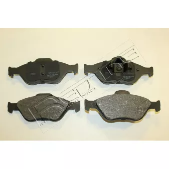 Jeu de 4 plaquettes de frein avant RED-LINE 27MZ004