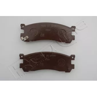 Jeu de 4 plaquettes de frein arrière RED-LINE 27MZ005