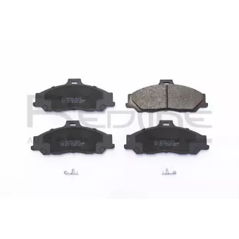 Jeu de 4 plaquettes de frein avant RED-LINE 27MZ007