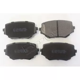 Jeu de 4 plaquettes de frein avant RED-LINE 27SZ009