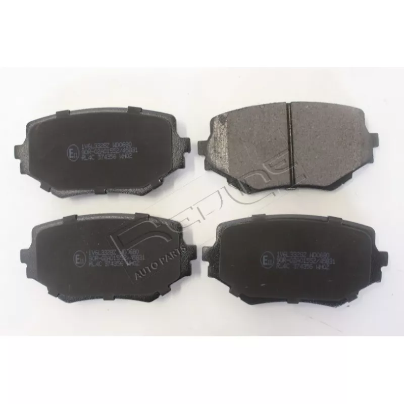 Jeu de 4 plaquettes de frein avant RED-LINE 27SZ009