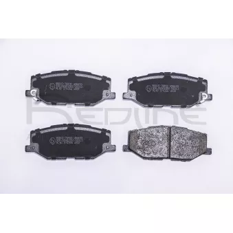 Jeu de 4 plaquettes de frein avant RED-LINE 27SZ030