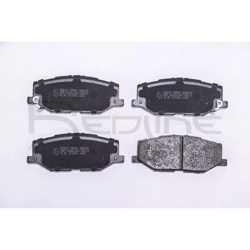 Jeu de 4 plaquettes de frein avant RED-LINE 27SZ030