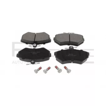 Jeu de 4 plaquettes de frein avant RED-LINE 27VW005