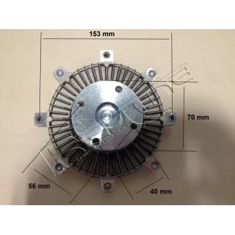 Embrayage, ventilateur de radiateur RED-LINE