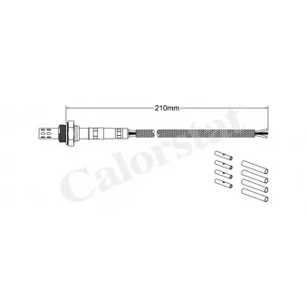 Sonde lambda CALORSTAT BY VERNET