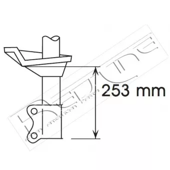 Amortisseur avant gauche RED-LINE 39NI029