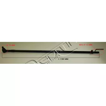 Barre de direction RED-LINE 40JE013